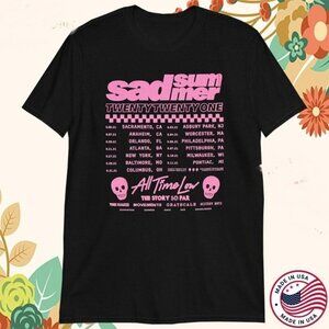 Sad Summer Festival All Time Low The Story So Far Tour 2021 Tshirt